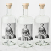 Harriet Tubman Dirigent Ondergrondse Spoorweg Likeurfles Etiket (Flessen)