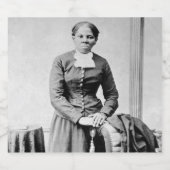 Harriet Tubman Dirigent Ondergrondse Spoorweg Likeurfles Etiket (Enkel label)