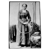 Harriet Tubman Dirigent Ondergrondse Spoorweg Medium Cadeauzakje (Achterkant)