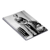 Harriet Tubman Dirigent Ondergrondse Spoorweg Notitieboek (Rechterzijde)