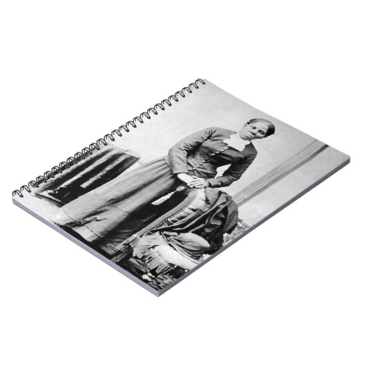 Harriet Tubman Dirigent Ondergrondse Spoorweg Notitieboek (Linkerzijde)