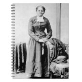 Harriet Tubman Dirigent Ondergrondse Spoorweg Notitieboek (Voorkant)