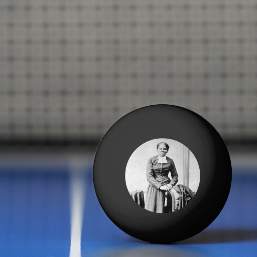 Harriet Tubman Dirigent Ondergrondse Spoorweg Pingpongbal (Net)
