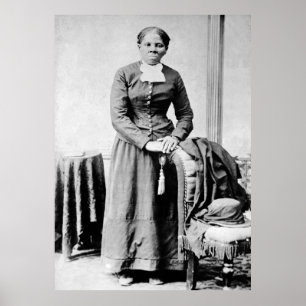Harriet Tubman Dirigent Ondergrondse Spoorweg Poster