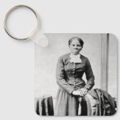 Harriet Tubman Dirigent Ondergrondse Spoorweg Sleutelhanger (Voorkant)