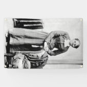 Harriet Tubman Dirigent Ondergrondse Spoorweg Spandoek (Horizontaal)