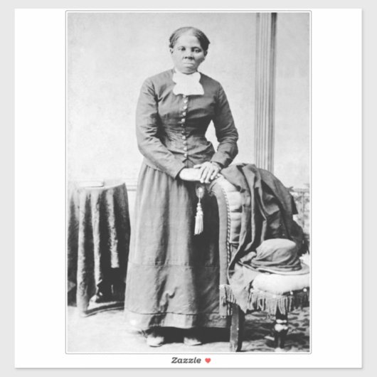 Harriet Tubman Dirigent Ondergrondse Spoorweg Sticker (Vel)