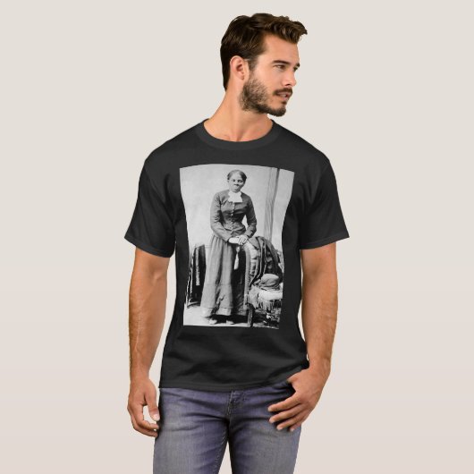 Harriet Tubman Dirigent Ondergrondse Spoorweg T-shirt (Voorkant volledig)