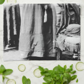 Harriet Tubman Dirigent Ondergrondse Spoorweg Theedoek (Gevouwen)