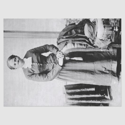 Harriet Tubman Dirigent Ondergrondse Spoorweg Tissuepapier (Voorkant)