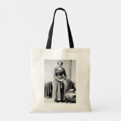 Harriet Tubman Dirigent Ondergrondse Spoorweg Tote Bag (Achterkant)