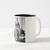 Harriet Tubman Dirigent Ondergrondse Spoorweg Tweekleurige Koffiemok (Voorkant rechts)