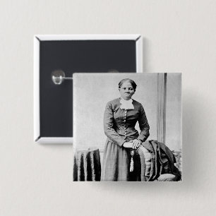 Harriet Tubman Dirigent Ondergrondse Spoorweg Vierkante Button 5,1 Cm