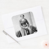 Harriet Tubman Dirigent Ondergrondse Spoorweg Vierkante Sticker (Envelop)