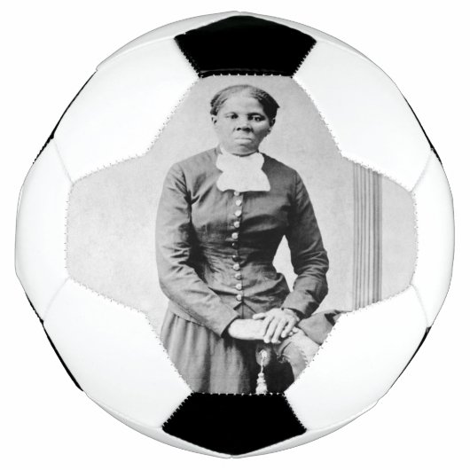 Harriet Tubman Dirigent Ondergrondse Spoorweg Voetbal (Voorkant)