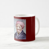 Harriet Tubman en Quote Coffee Mok (Voorkant rechts)