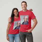 Harriet Tubman en Quote Mannen shirt (Unisex)