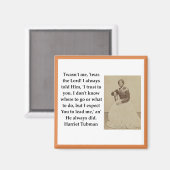 Harriet Tubman Magneet (Voorkant / Achterkant)