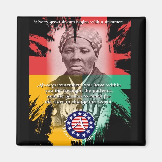 Harriet Tubman Magneet (Voorkant)