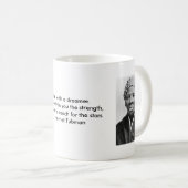 Harriet Tubman mok met Dream quote (Voorkant rechts)
