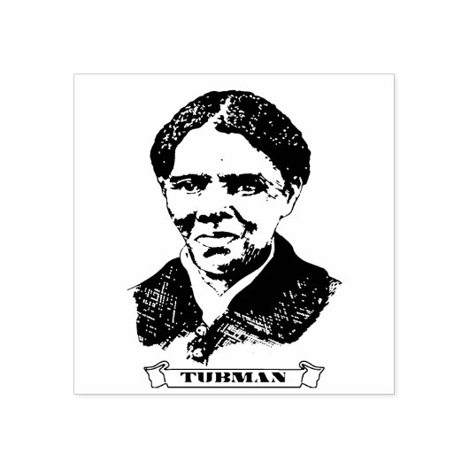 Harriet Tubman op je 20 dollar Bill rubberen stemp Rubberstempel (Afrduk)