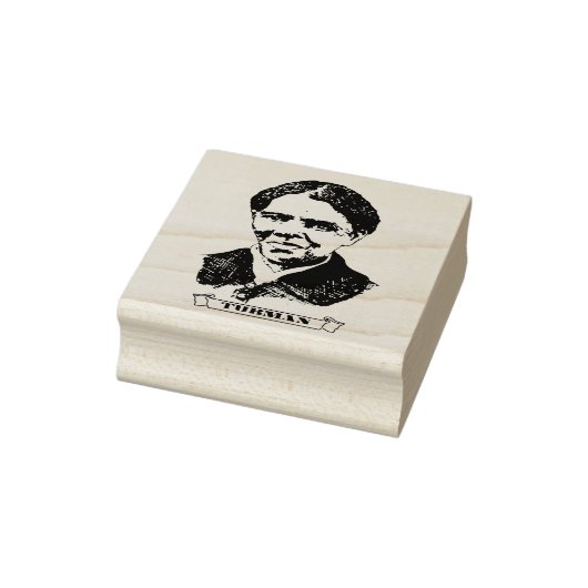 Harriet Tubman op je 20 dollar Bill rubberen stemp Rubberstempel (Stempel)
