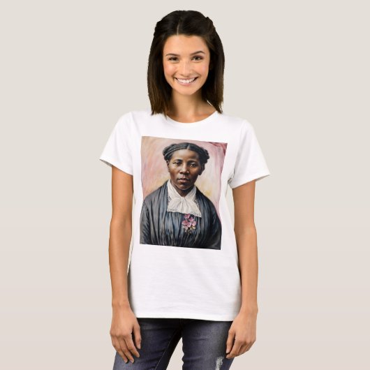 Harriet Tubman Original Art T-shirt (Voorkant volledig)