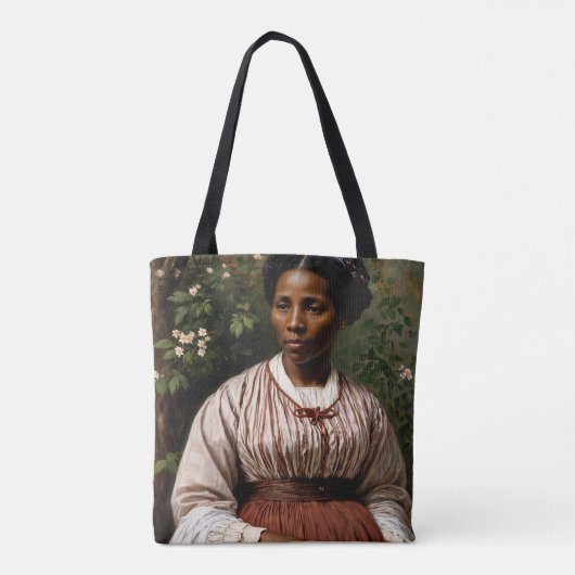 Harriet Tubman Original Art Tote Bag (Achterkant)