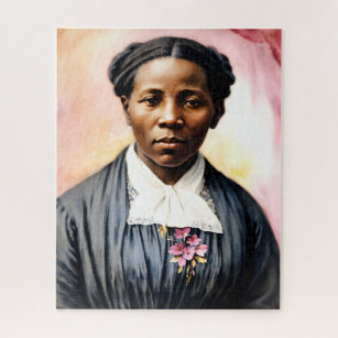 Harriet Tubman Originele portretkunst Legpuzzel