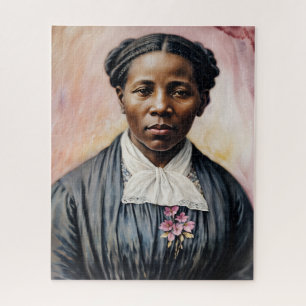 Harriet Tubman Originele portretkunst Legpuzzel