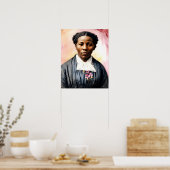 Harriet Tubman Originele portretkunst Poster (Keuken)
