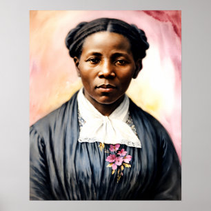 Harriet Tubman Originele portretkunst Poster