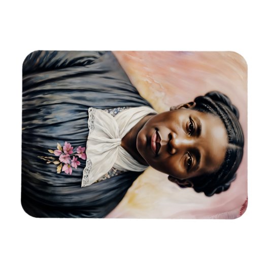Harriet Tubman originele Waterverf kunst Magneet (Horizontaal)