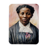 Harriet Tubman originele Waterverf kunst Magneet (Verticaal)