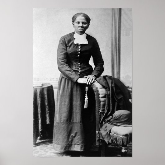 Harriet Tubman Portrait - Circa 1873 Poster (Voorkant)