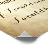 Harriet Tubman, Powerful Liberty of Death Quote Poster (Hoek)