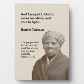 HARRIET TUBMAN Quote Fotoplaat (voorkant)