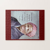 Harriet Tubman & Quote Legpuzzel (Horizontaal)