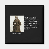 Harriet Tubman Quote Magneet (Voorkant)