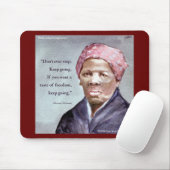 Harriet Tubman & Quote Muismat (Met muis)