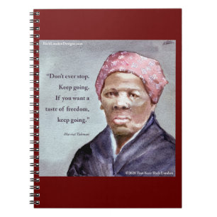 Harriet Tubman & Quote Notitieboek