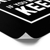 Harriet Tubman Quote Poster (Hoek)