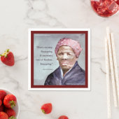 Harriet Tubman & Quote Servet (Insitu)