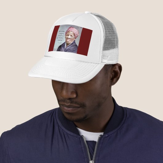 Harriet Tubman & Quote Trucker Pet (In situ)