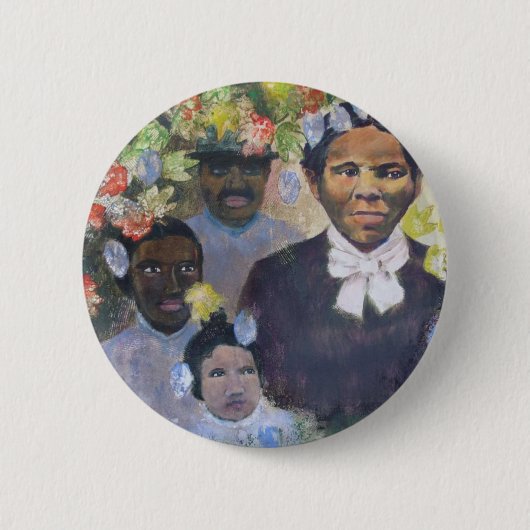 Harriet Tubman Ronde Button 5,7 Cm (Voorkant)