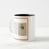 Harriet Tubman Tweekleurige Koffiemok (Voorkant links)