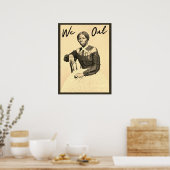  Harriet Tubman - We Out - Zwarte Geschiedenis Poster (Keuken)