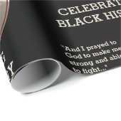 HARRIET TUBMAN - Zwarte geschiedenismaand Cadeaupapier (Rol Hoek)