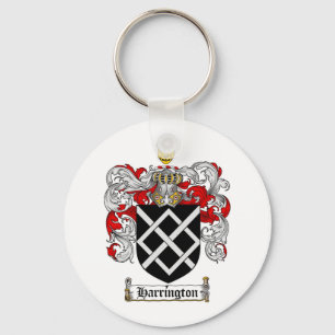 HARRINGTON FAMILIE CREST - HARRINGTON COAT OF ARMS SLEUTELHANGER