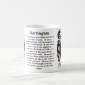 Harrington Family Coat of Arms mok (Center)